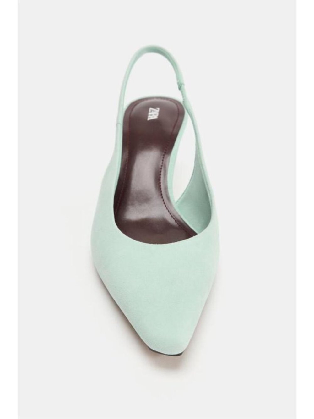 ZARA SUEDE KITTEN HEEL SHOES 2218/810/037